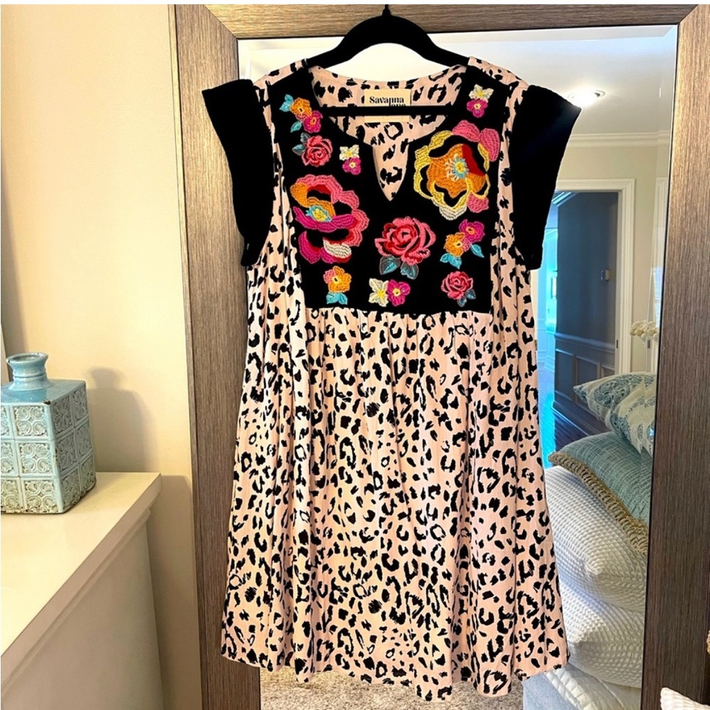 Embroidered dress
